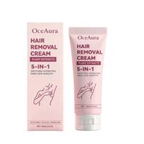 OceAura Body Hair Removal Cream, daily care for moisturizing body skin; soft, gentle, refreshing, and easy to rinse.