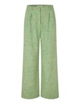 Nué Notes - Russell Pants - Plačios kelnės - Žalia