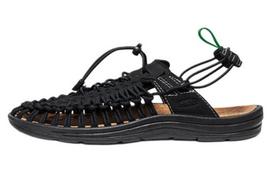 Keen Uneek 2 Konvertuojami Upės Žygio Batai Unisex Juodi 1028669 42 black