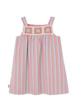 Boboli - Poplin Dress Striped For Girl -Bci - Laisvalaikio suknelė be rankovių - Marga / raštuota