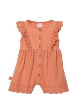 Boboli - Batiste Jumpsuit Embroidery For Girl - Kombinezonas - Oranžinė