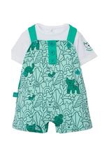 Boboli - Set Knit For Baby Boy -Bci - Marškinėlių rinkinys trumpomis rankovėmis - Marga / raštuota