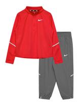 Nike - Nike Dri-Fit Miler Top/Pant - Sportinis kostiumas - Raudona