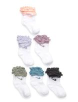 Nike - Nike 6Pk Inf/Todd Ruffle Sock - Kojinės - Marga / raštuota