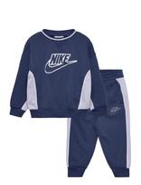 Nike - T8-French Terry Pant Set - Sportinis kostiumas - Tamsiai mėlyna