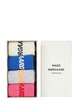 Mads Nørgaard - Sock Box Logo Stepper - Įprastos kojinės - Marga / raštuota