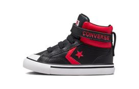 Converse Pro Blaze Strap Varsity Kabliukas ir kilpa, Pamušalas iš vilnos, Laisvalaikio, Atsparus trinčiai, Šilti, Aukšti A03228C 22 black