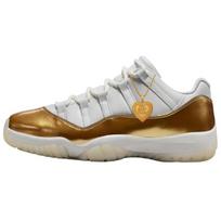 Air Jordan 11 Mother's Day women low-top retro basketball shoes white/gold AH7860-102 36 brown