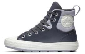Converse Chuck Taylor All Star Berkshire Boot Abrasion Resistant Cushioning High top Canvas Shoes Unisex Gray A01331C 35