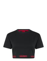 HUGO - Sporty Logo_T-Shirt - Marškinėliai trumpomis rankovėmis - Juoda