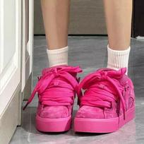 Drakono vaisių spalvos Amerikietiški sportbačiai ins nišiniai retro laisvalaikio batai amortizuojantys ir atsparūs dilimui sportiniai batai 39【foot length 24.5cm】 pink