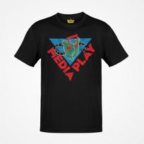 Media Play Record Retail Store Retro Nostalgic T-shirt S įvairiaspalvis