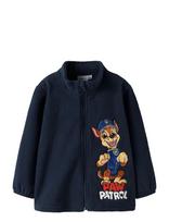 Name It - Nmmjings Paw Fleece W Zip Cplg - Flisinė striukė - Tamsiai mėlyna