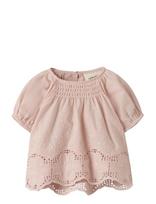 Lil'Atelier - Nbfdayna Ss Loose Shirt Lil - Palaidinės ir tunikos - Rožinė