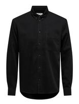 ONLY & SONS - Onsorson Regular Yfm Dnm Shirt Noos - Laisvalaikio marškiniai - Juoda