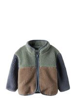 Name It - Nbmmimba Sherpa Jacket - Flisinė striukė - Žalia