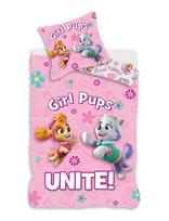 Paw Patrol - Bed Linen Junior Paw Patrol 1090 - 100X140, 40X45 Cm - Patalynės komplektas - Rožinė
