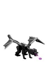 Minecraft - Minecraft Dragon’s Breath Attack Ender Dragon Action Figure With 10 Discs, 20-Inch Wingspan - Filmų ir pasakų personažų žaidimas - Juoda
