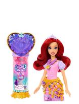 Disney Princess - Disney Princess Jewel Reveal Ariel Fashion Doll W/ 8 Surprises Including Gem Box & 10 Accessories - Lėlė - Rožinė