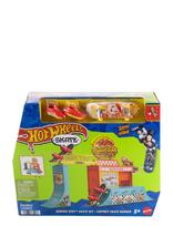 Hot Wheels - Skate Burger Spot Skate Set With 1 Exclusive Fingerboard & Pair Of Skate Shoes - Žaidimų rinkiniai - Marga / raštuota