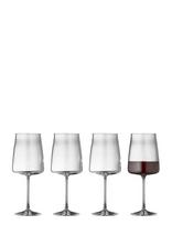 Lyngby Glas - Rødvinsglas Zero 4 Stk. - Raudonojo vyno taurės - Nude