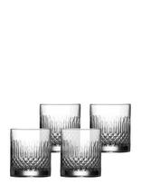 Luigi Bormioli - Vandglas/Whiskyglas Diamante 4 Stk. - Viskio ir konjako taurė - Nude