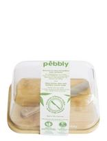 Pebbly - Pebbly Smørskål Med Smørkniv, 2-Delt Sæt - Sviesto indelis