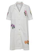 Nümph - Numaia Dress - Trumpa suknelė - Balta