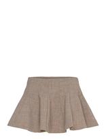 Monki - Flared Mini Tutu Skirt - Trumpas sijonas - Smėlio