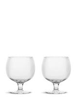 Sagaform - Blanka Wine Glass, 2-Pcs - Raudonojo vyno taurės - Nude