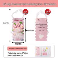 Handmade Clay Flower Greeting Card Craft Kit for Teacher's Day