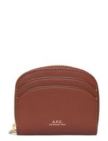 A.P.C. - Compact Demi-Lune Mini - Piniginė - Ruda