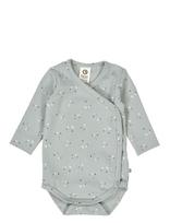 Müsli By Green Cotton - Stars L/S Body - Sujuosiamas sijonas - Mėlyna