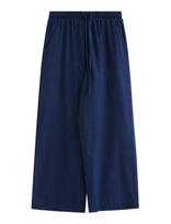Lindex - Wide Trousers - Plačios kelnės - Tamsiai mėlyna