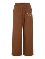 Hunkøn - Nina Trousers - Plačios kelnės - Ruda