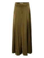 Gestuz - Gzcerina Hw Pants - Plačios kelnės - Chaki spalva