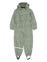 Mikk-line - Pu Aop Rain Suit With Fleece - Apsauginis kombinezonas nuo lietaus - Žalia