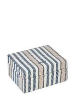 DAY ET - Day Stripes Jewelry Case Small - Mini dėžutė - Tamsiai mėlyna