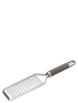Zwilling - Rivjärn, Medium "Z Cut" Tvåvägs Blad I 18/10 Rf Stål. Med Non-Slip Silikon Handtag, 34 Cm. - Tarka - Pilka