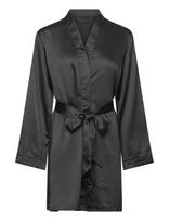 Hunkemöller - Kimono Satin - Kimono - Juoda