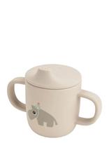 Done By Deer - Silicone Spout Cup 2-Handle Celebration Sand - Gertuvė - Smėlio