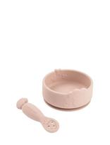 Done By Deer - Stick&Stay Learning Meal Set Sheepy Powder - Kūdikių vakarienės rinkiniai - Rožinė