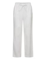 Bruun & Stengade - Bs Betty Pants - Lininės kelnės - Balta