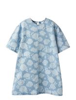 Name It - Nkfsilla Dnm Ss Dress 2121-Za H - Suknelė trumpomis rankovėmis - Mėlyna