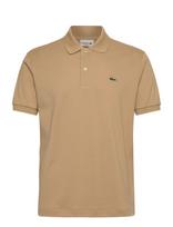 Lacoste - Classic Fit L1212 Original Polo Shirt - Megzti polo marškinėliai trumpomis rankovėmis - Smėlio