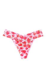 Hanky Panky - Hanky Panky Strawberry Fields, Original Rise Thong - Stringai - Rožinė