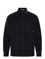Casual Friday - Cfaugusto Corduroy Overshirt - Velvetiniai marškiniai - Juoda