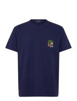 Polo Ralph Lauren - Classic Fit Embroidered Jersey T-Shirt - Marškinėliai trumpomis rankovėmis - Tamsiai mėlyna