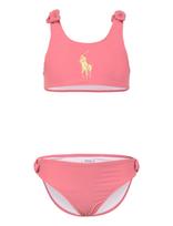 Ralph Lauren Kids - Big Pony Two-Piece Swimsuit - Bikini - Rožinė