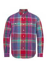 Polo Ralph Lauren - Classic Fit Plaid Oxford Workshirt - Oksfordo marškiniai - Marga / raštuota